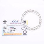 Clear Quartz Bracelet with Lab Certificate