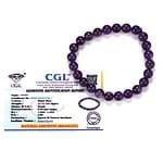 Amethyst Bracelet with Lab Certificate