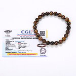 Tiger Eye Bracelet with Lab Certificate