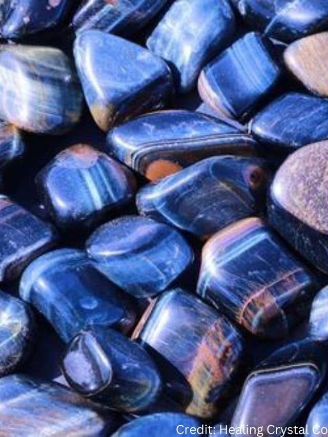 Blue Tiger Eye Crystals