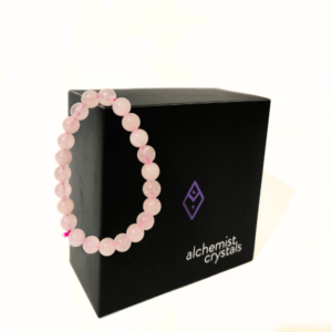 Buy Rose Quartz Bracelet from Alchemist Crystal