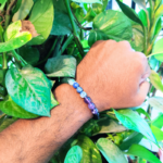 Wearing Seven Chakra Bracelet on Wrist