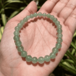 Green Aventurine Bracelet In Hand Feel