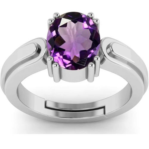 Amethyst Ring - Lucky gift for husband