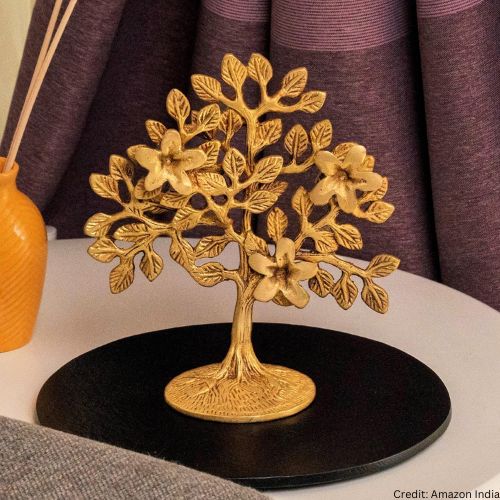 Pure Brass Tree Showpiece