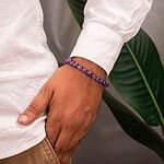 Amethyst Bracelet by Alchemist Crystal